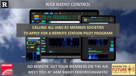 Iaru Open Innovation Zone At Ham Radio International Amateur Radio Union Iaru