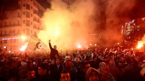 Algerias World Cup Celebrations Turn Deadly World News Sky News