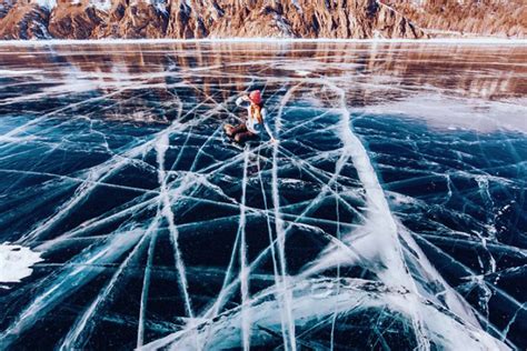 Photographer Catches The Pristine Beauty Of Frozen Siberian Lake Baikal