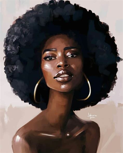 Digital Black Lady Png Afrocentric Digital Clipart African American