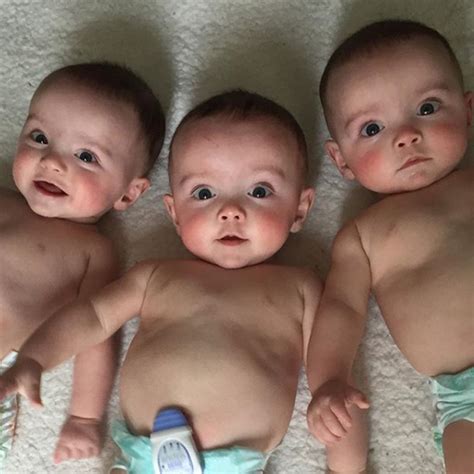 Mother Gave Birth To Identical Triplets Who Were Born Prematurely Small Joys