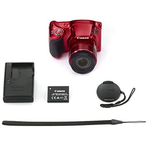 Canon Powershot Sx420 Is Digital Camera Red With 20mp 42x Optical