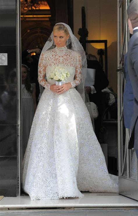 You Have To See Nicky Hiltons Valentino Wedding Dress Celebrity