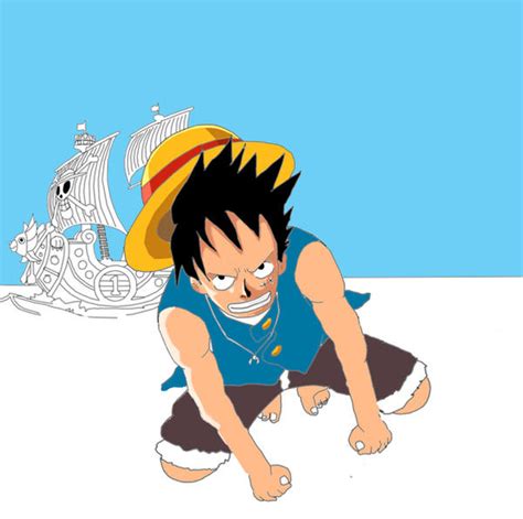 Luffy Flying Color Wip 1 By Jamjamstyle On Deviantart