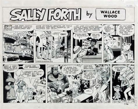 Wood Sally Forth Comic Book Layout Comic Frame Sally Forth Comic