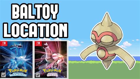 How To Get Baltoy In Pokemon Brilliant Diamond Shining Pearl Youtube