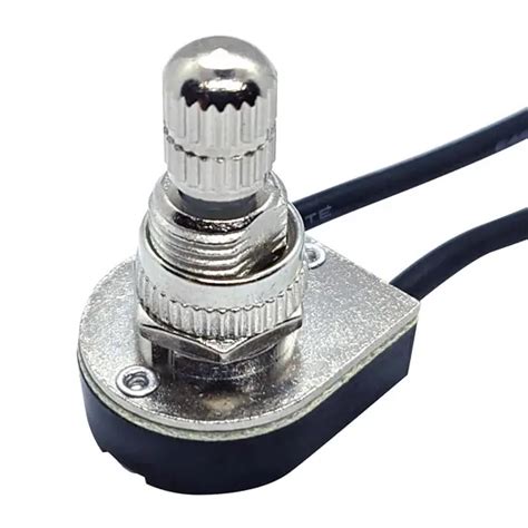 Zing Ear Ze 106m 2 Wire On Off Rotary Lamp Light Switch