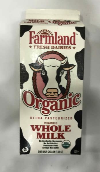 Fresh Dairies Organic Ultra Pasteurized Whole Milk The Natural