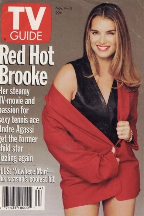 Brooke Shields Covers Tv Guide November 4 1995 Brooke Shields