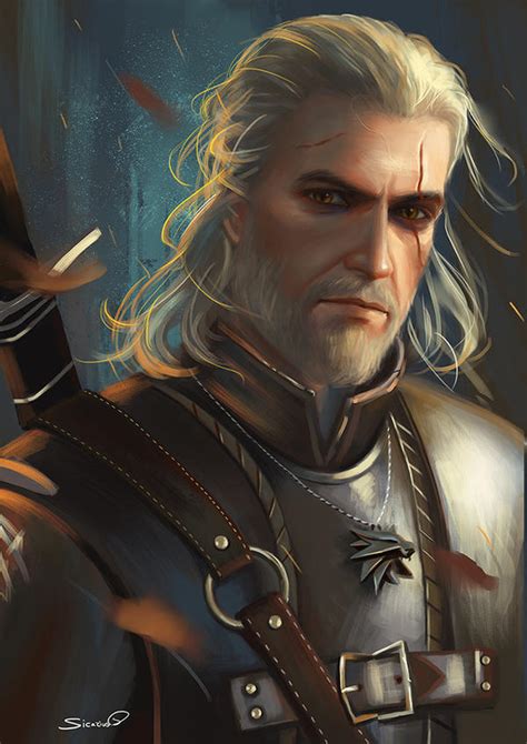 Geralt Of Rivia Witcher 3 By Sicarius8 On Deviantart