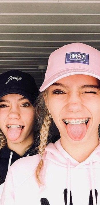 Lisa And Lena Braces Girls Cute Braces Bff Goals Best Friend Goals