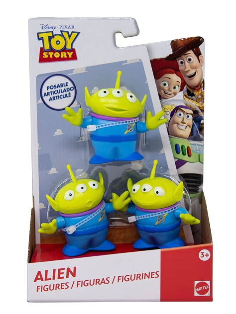Aliens Figures Toy Story Disney Pixar Iconic 3 Eyed Faces Arcade Game
