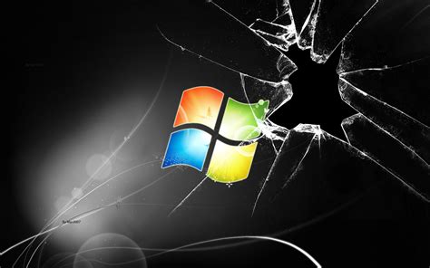Cracked Screen Wallpaper Windows 10 Wallpapersafari