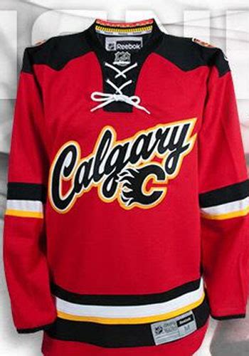 All of these calgary flames jerseys, as well as the other hockey throwback jerseys offered through our website, meet the highest standards of durability and authenticity. PHOTOS: Calgary Flames unveil new third jersey - CBSSports.com