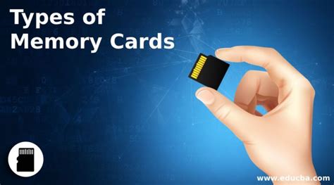 Types Of Memory Cards 7 Different Types Of Memory Cards