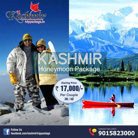Book Kashmir Honeymoon Tourtravel Packages At Best Prices