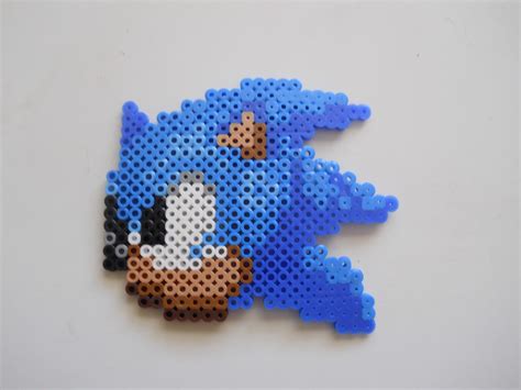 Sonic Perler Beads By Hannah Geubelle Perler Bead Patterns Beading