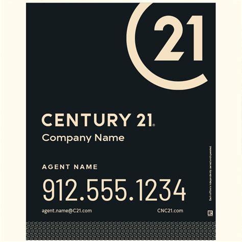 Century 21 Signs Deesign