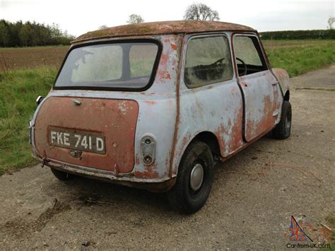 Morris Mini Cooper Mk For Restoration Project