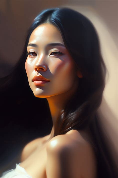 Lexica Rough Loose Concept Art Oil Painting Portrait Ethereal By