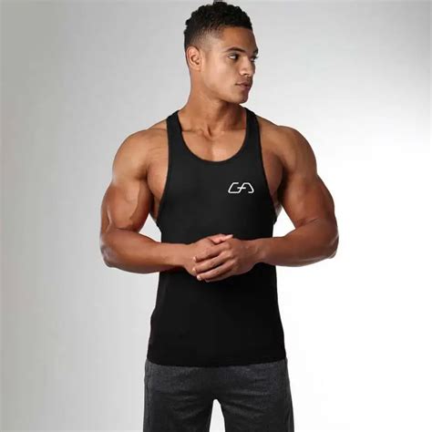 New Mens Sleeveless Top Brand Cotton Male Tank Tops Gyms Clothing