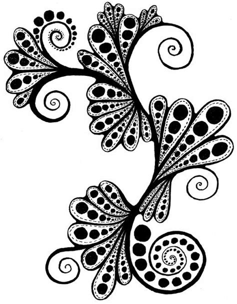 Inspiration Hit Simple Designs To Draw Zentangle Patterns Cool