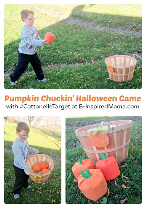Pumpkin Chucking · Fun And Easy Diy Pumpkin Toss Game For Kids