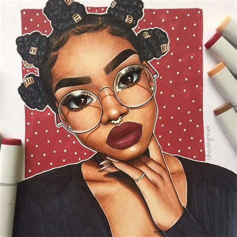 Laeldivine Black Girl Art Drawings Of Black Girls Black Women Art