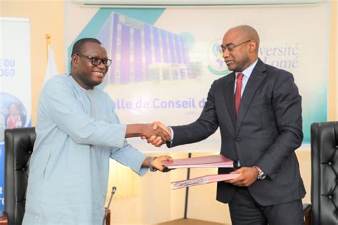 The university université de lomé at the address: L'Université de Lomé désormais partenaire de l'ANVT, pour ...