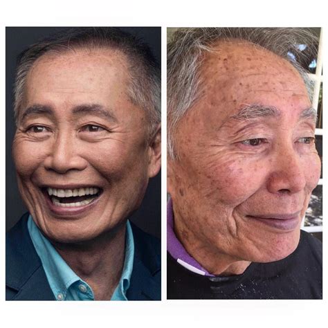 Before And After Of An Old Age Makeup I Was Head Of Department For On A