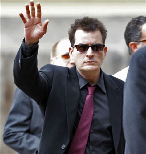 Charlie Sheen Pleads Guilty To Domestic Violence Charges First Class Fashionista