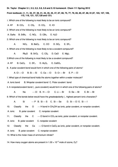 Report picture composition for film. Bonding And Percent Composition Homework printable pdf ...