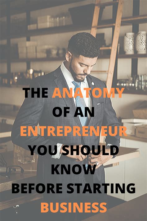 Anatomy Of Entrepreneur In 2020 Starting A Business Business