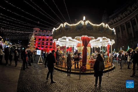 Bucharest Christmas Market Opens In Romania Xinhua