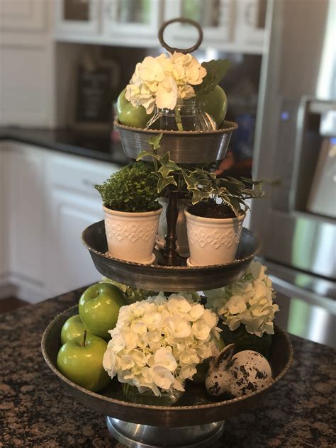 3 Tier Tray Decor For Spring And Summer Tiered Tray Decor Tiered