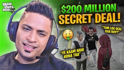 200 Million Secret Deal Done 🤫 Gta 5 Gameplay Mrjayplays Youtube