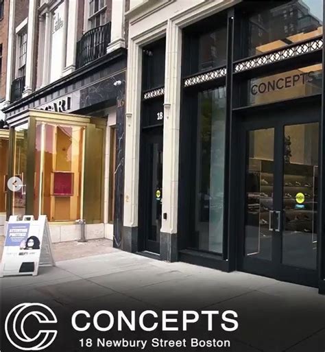 Concepts Now Open At 18 Newbury Street Bldup