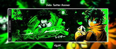 Deku Banner Dekutwitterbanner Deku Dekubanner Animebanner