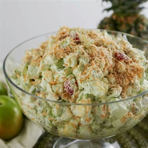 This is a potluck classic! Need to try | Ambrosia salad, Healthy recipes