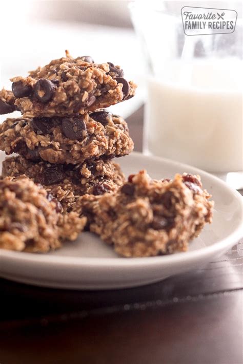 These healthy cookies are so simple to make! Healthy Oatmeal Cookies are made without butter, added sugar, flour, or eggs. I love that th ...