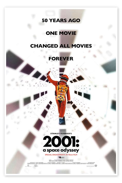 2001 A Space Odyssey 50th Anniversary Print By Everett Collection