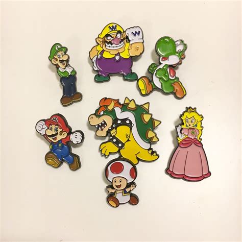 Image Of Super Mario Pin Collection Pin And Patches Pin Game Strong