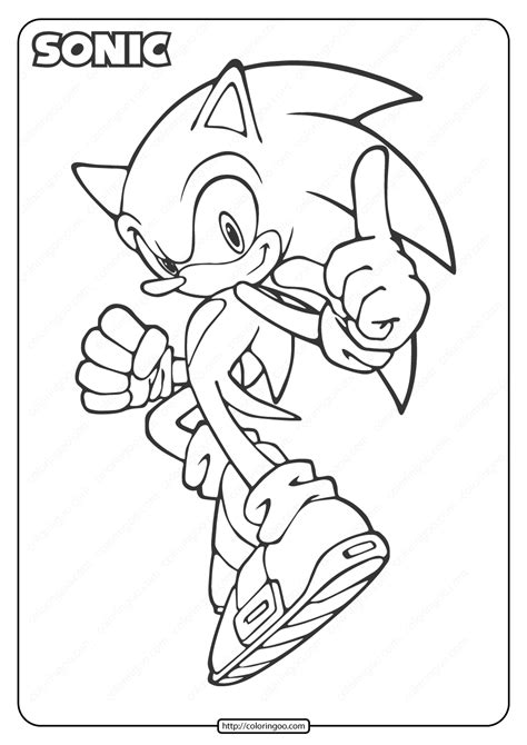 Sonic The Hedgehog Coloring Pages To Print Download Print Hedgehog