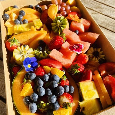 Fresh Fruit Platter Spread The Love Picnics Platters And Proposals North Shore Auckland