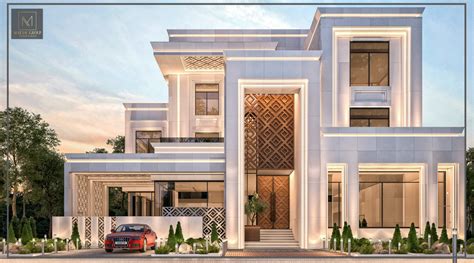 Elegant Neoclassic Design For Villa Behance