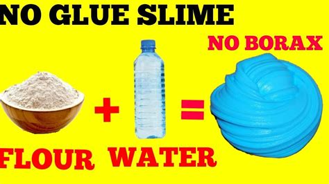 Flour Slime How To Make Slime With Flour And Water Sugar Slime