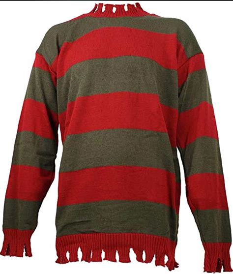 Freddy Krueger Red And Green Sweater A Nightmare On Elm Street