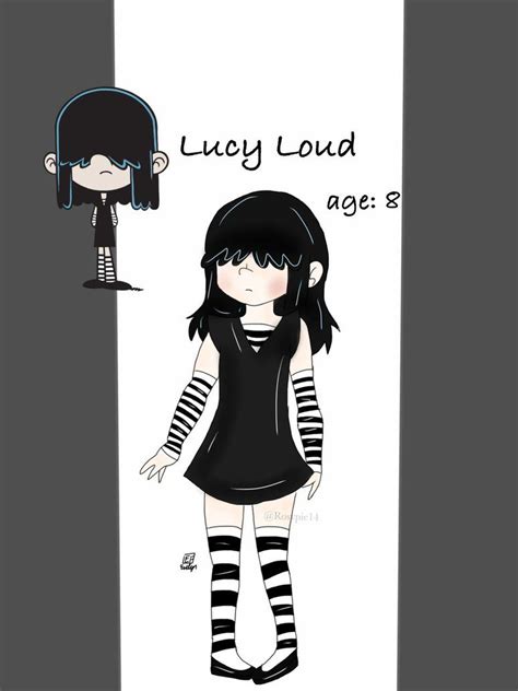 On Deviantart Loud House Characters Lucy Loud The