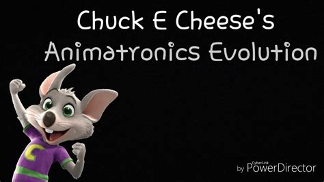 Chuck E Cheeses Animatronics Evolution Youtube