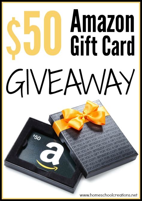 One way to get amazon gift cards is to buy them from a store or from amazon.com. $50 Amazon Gift Card - Back to School Giveaway